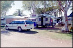 Our campsite and rig